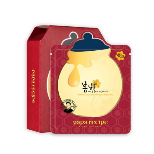 春雨蜂胶红参面膜10片 商品图0