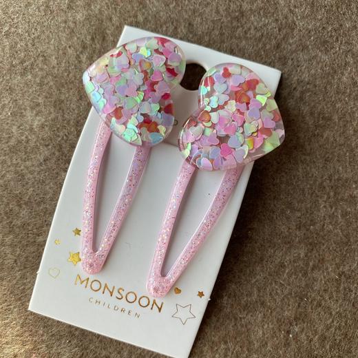 【3-5天发】Monsoon儿童流行爆款发饰新年节日装扮发圈发夹 商品图2