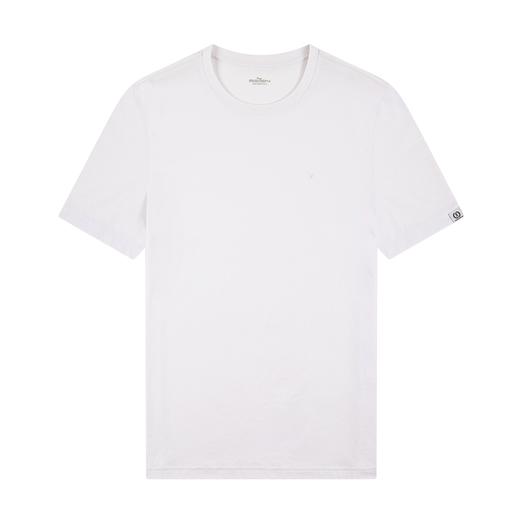 柒牌男士t恤夏季新款纯棉多色时尚休闲简约圆领弹力短袖体恤	124T72940 商品图4