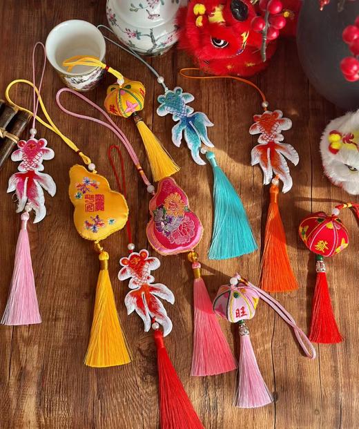 【中秋配饰】锦鲤流苏 商品图1