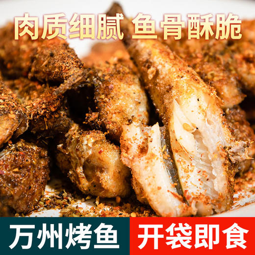 重庆特产江来好万州烤鱼即食小红鱼零食香辣五香小鱼干独立小袋装 商品图5