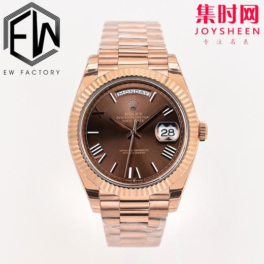 EW劳力士星期日历型系列 全金日志40mm
款式：男士腕表 商品图0