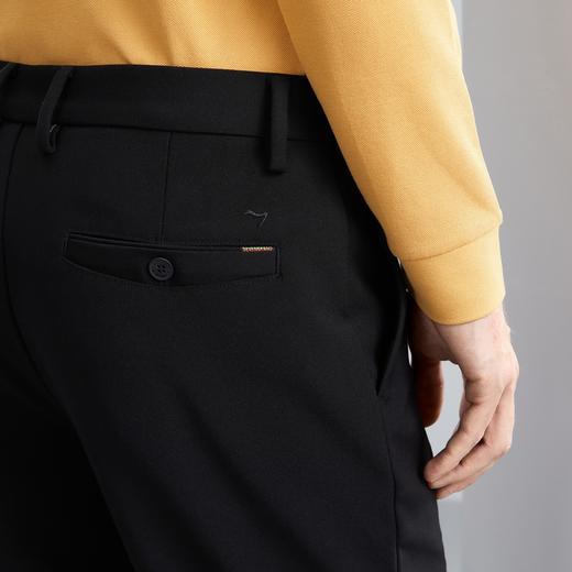 【免烫】柒牌男装休闲裤男秋冬新款易打理商务通勤直筒长裤子	125H70770 商品图2