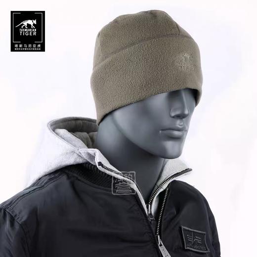 均码 德国塔虎 军版包头抓绒帽 秋冬保暖防寒帽 刺绣个性休闲户外帽子 商品图8