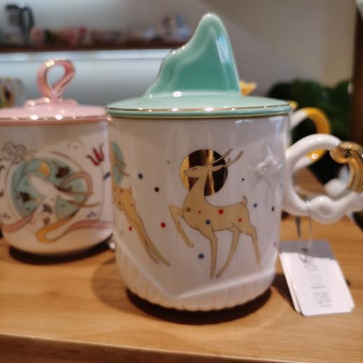 陶瓷杯JOYYE敦煌博物馆九色鹿文创陶瓷杯13.6*9*14cm（440ml） 商品图5