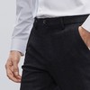 柒牌休闲裤男春秋新款商务休闲格纹磨毛直筒裤男士针织长裤子	125H70060 商品缩略图2