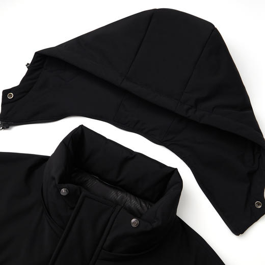 【90白鸭绒】柒牌羽绒服男士冬季厚款时尚休闲可拆卸连帽羽绒外套	127E70020 商品图5