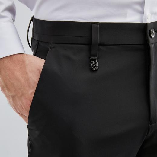 【冰氧酷】柒牌男士裤子春夏薄款商务休闲凉感舒适直筒长裤子	124H71320 商品图2