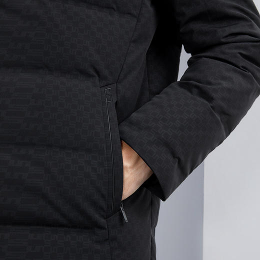 【可拆卸帽】柒牌羽绒服男冬季时尚休闲字母印花白鸭绒保暖厚外套	125E70200 商品图2