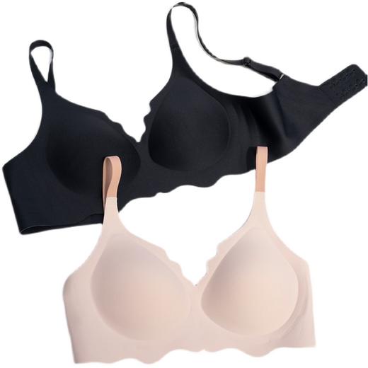 无痕内衣女夏季薄款小胸聚拢3d果冻软支撑裸感收副乳防下垂文胸罩 商品图4