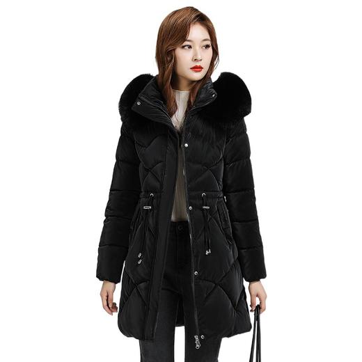 冬季棉衣面包服【大码女装棉服中长款】胖mm 时尚大气 棉袄外套 商品图4