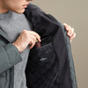 【90白鸭绒】柒牌可拆卸连帽羽绒服男冬季新款时尚条纹保暖厚外套	127E70010 商品缩略图2