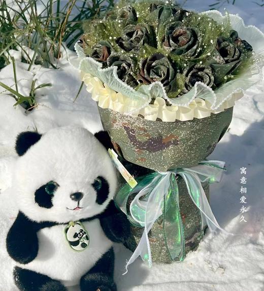 《戎花》今生有爱  无畏山海  私人订制专属玫瑰花束 手工制作  绽放在指尖的浪漫 商品图5