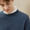 【可机洗毛衫】柒牌毛衣男冬季新款时尚休闲含羊毛圆领针织衫	125Y70280 商品缩略图2