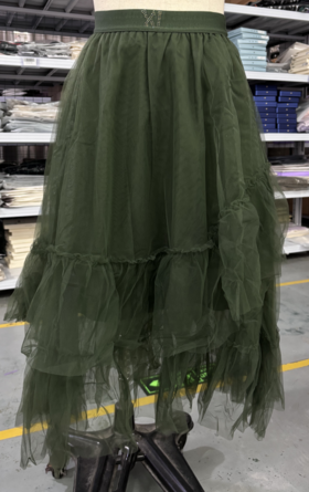 【内购不退换】【绿S1】臣禾纱裙K213030608