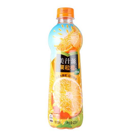 美汁源果粒橙饮料420ml 商品图0