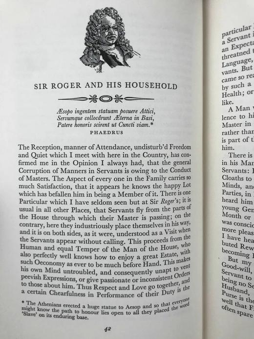 约瑟夫·艾迪生《罗杰爵士故事集》 精装18开带书匣 商品图10