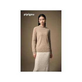 3楼 皮皮狗女式羊绒半高领套衫