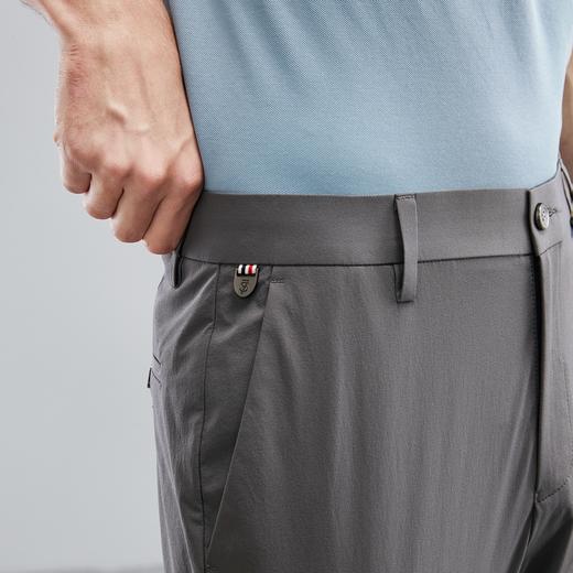 【速干】柒牌休闲长裤男夏季薄款商务休闲凉感舒适直筒男裤子	124H71620 商品图2