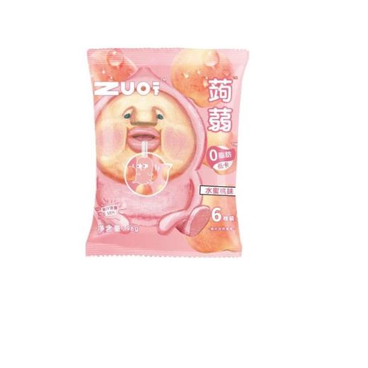 ZUO一下 水蜜桃味低卡蒟蒻果冻 96g/袋 商品图1