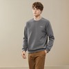 【加绒】柒牌男士圆领卫衣冬季厚款时尚休闲简约长袖T恤上衣	125W70160 商品缩略图1