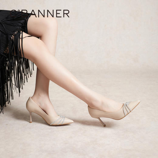 千百度 春 浅口单鞋A24141133 商品图2