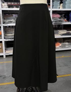 【S1】臣禾 黑色收腰半身裙9203030676