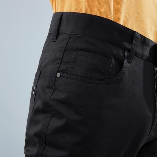 【五袋裤】柒牌休闲裤男士春夏新款时尚休闲字母印花直筒长裤	124H71600 商品图2