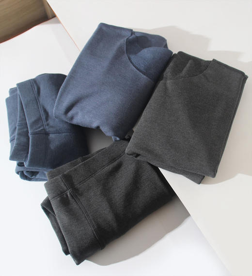 【收尾清库存啦】德国拜耳腈纶发热纤维男士套装 商品图0