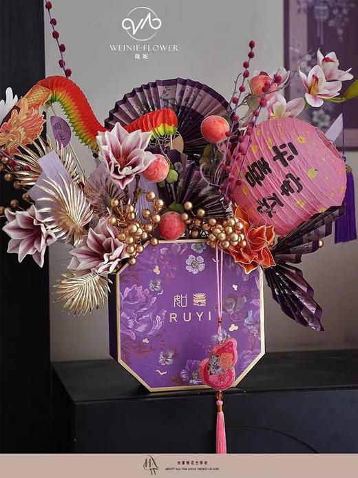 高级感八角盒花盒/新年花盒 商品图3