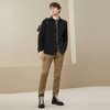 柒牌工装棉服男冬季厚款时尚休闲中青年百搭菱格翻领棉衣外套	125E70210 商品缩略图3