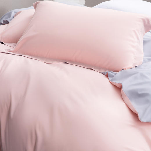 【自营】 水星家纺 磨毛纯色四件套 华尔斯特 200*230cm 商品图4