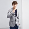 【凉感】柒牌休闲西服男春夏新款时尚百搭平驳领修身西装外套	124C70220 商品缩略图1