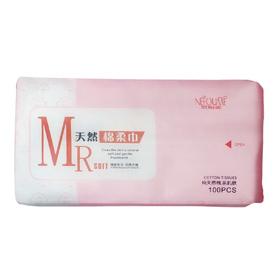 妮珀美天然棉柔巾100片