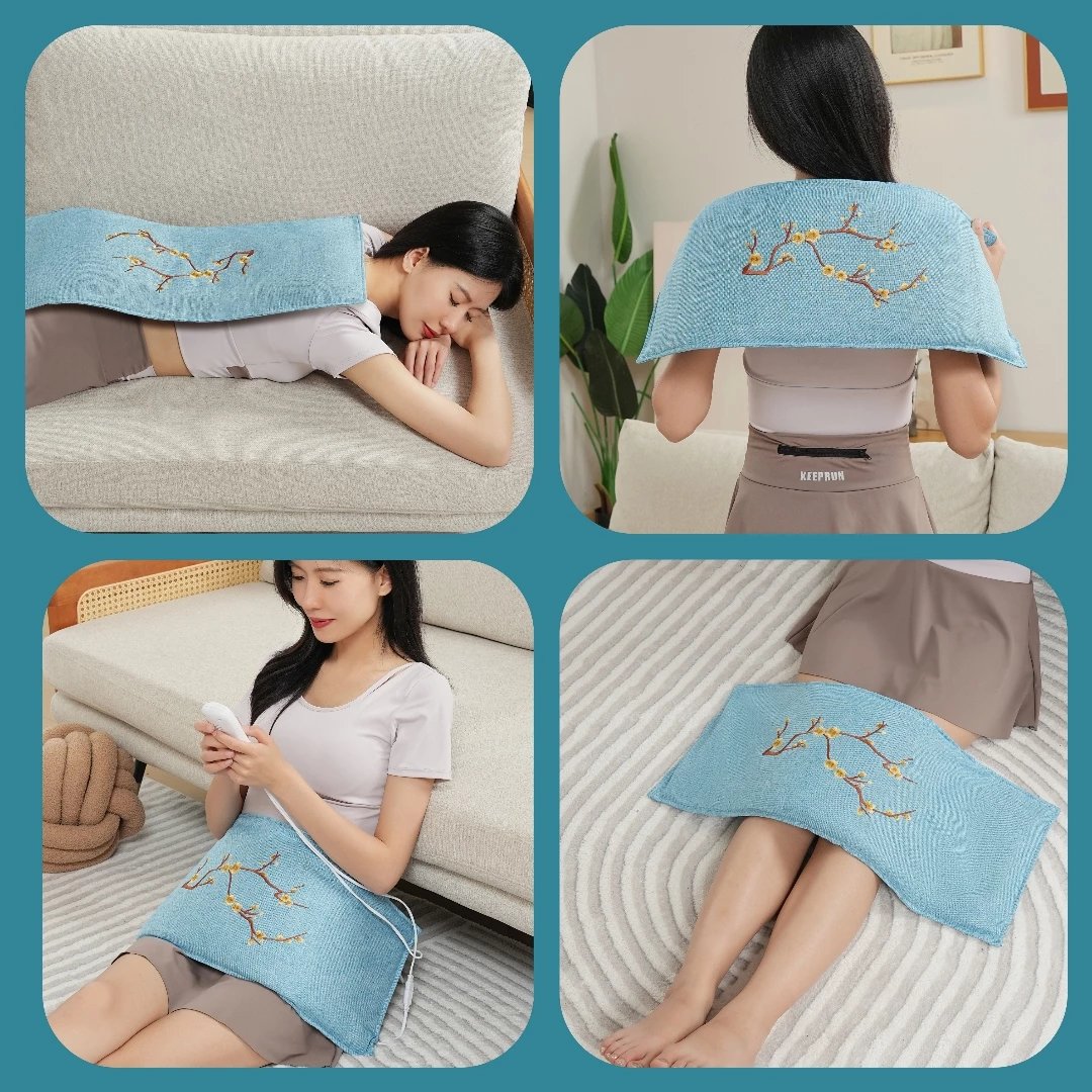 大盐袋热敷包10档温控海盐电加热盐包家用理疗袋暖宫腰带艾灸肚子腰部