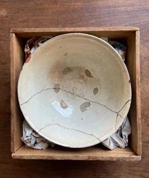 朝鲜粉引釉割高台大茶碗，顺丰包邮 商品图5