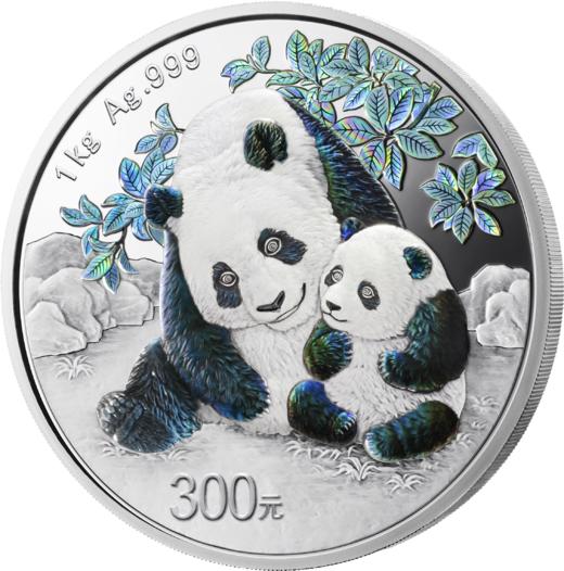 2024年熊猫1公斤精制银币 商品图4