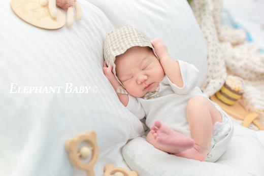 【0元免费拍】成都&昆明【象北鼻】新生儿/满月/百天照上门摄影，送5精修+足印画！ 商品图3