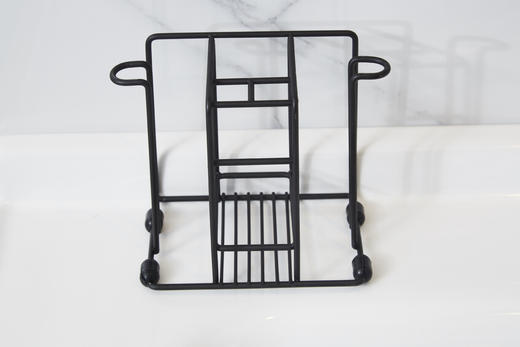 两用洗漱收纳架（附贴片） BK 商品图8