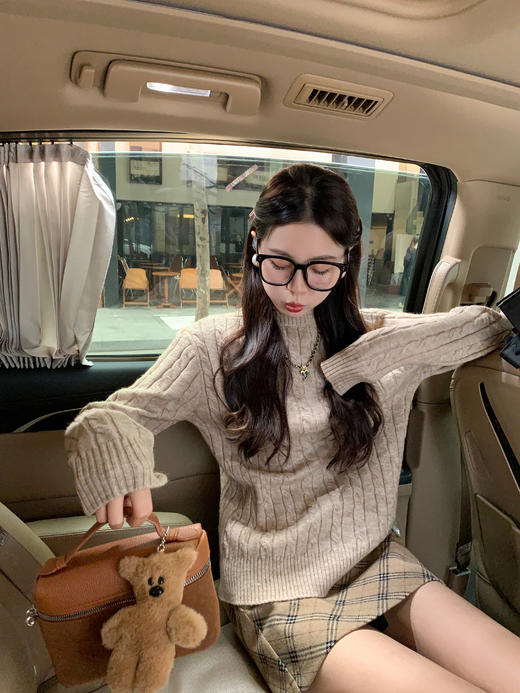 <曾小咸推荐>  卡其色毛衣 商品图8