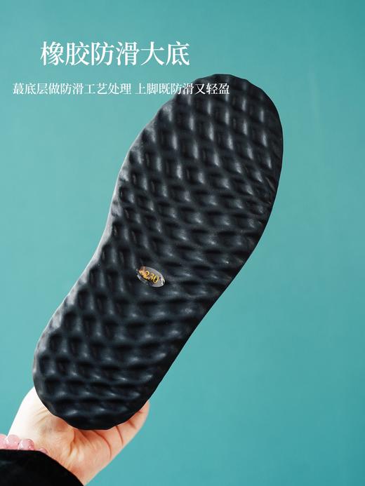 花花团升级毛绒鞋奢品篙端工厂供应链定制！时髦保暖闪钻毛绒鞋/休闲加绒板鞋，100加厚澳毛内里可拆卸鞋垫，防滑耐磨轻盈轻便5cm增高好走 分享给喜爱精致闪耀爱品质好物的你（现货） 商品图4