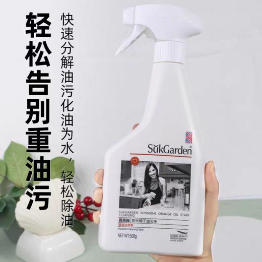 蔬果园阳光橘子清洗剂厨房油污净抽油烟机强力去污除油 商品图1