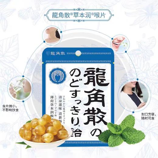 龙角散薄荷草本润喉糖 商品图1