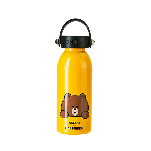 NONOO萌趣酷卡保温杯可爱可妮兔布朗熊水杯便携情侣保温杯 商品图5