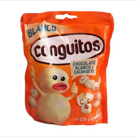 西班牙卡卡豆脆皮花生白巧克力味220g