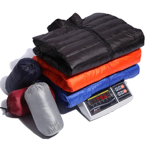 红览 男立领/连帽轻羽绒服冬装外套H17 商品图3