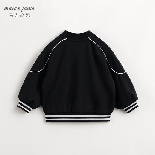 马克珍妮男童超舒棉潮酷赛车棒球服 儿童时尚夹克外套春款240079 商品图3