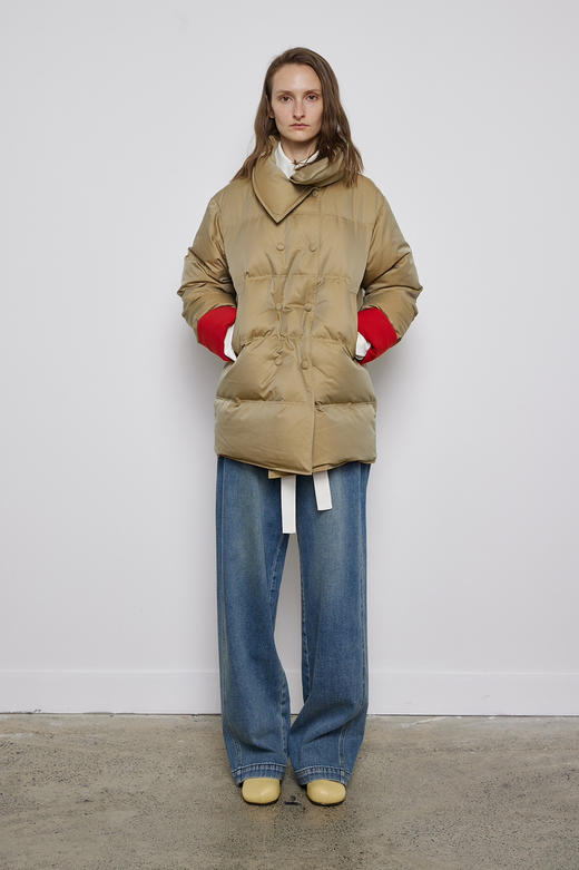 中长款立领羽绒服 商品图0