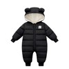 【时尚百搭】冬季新款连帽耳朵毛绒里衬加厚保暖宝宝连体衣婴幼儿爬服 商品缩略图4