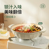 kimscook白珐琅铸铁锅搪瓷炖锅家用燃气砂锅电磁炉汤锅海鲜锅饭釜 商品缩略图4